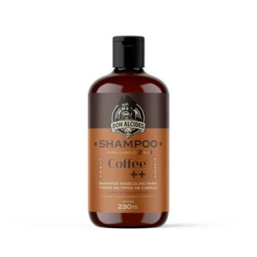 Imagem de Shampoo Para Cabelo Masculino 2 em 1 Coffee Don Alcides