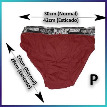Imagem de Kit 10 Cuecas Slip Cueca Masculina 100% Algodão - Plus Size G3 G2 G1 G