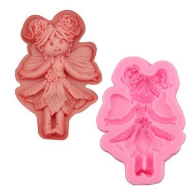 Imagem de Molde Silicone Fada Fadinha Sininho Fondant Biscuit Resina - LUYKE