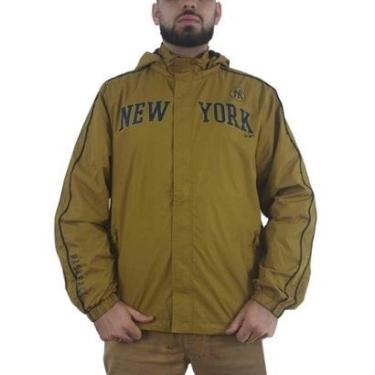 Imagem de Jaqueta New Era Corta Vento College New York Neyyan Amarelo-Masculino
