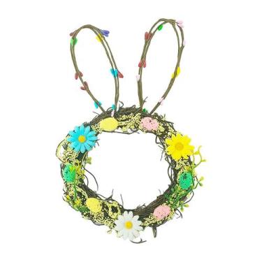 Imagem de Guirlanda Decorativa Orelhas de Coelhinho Páscoa - Aliança