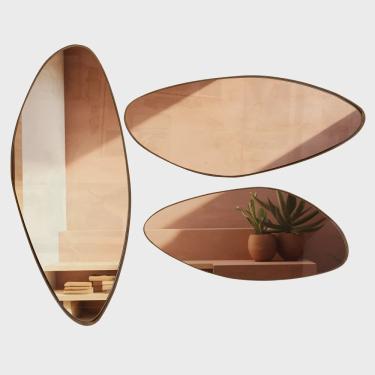 Imagem de Conjunto Espelho de Parede Organico Dubai