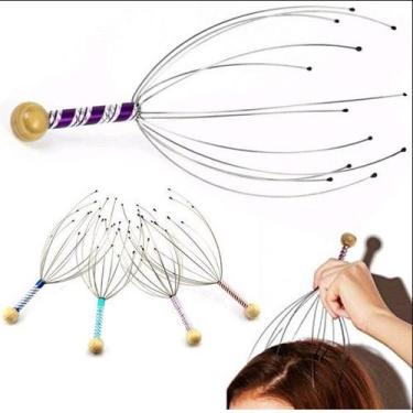 Imagem de Massageador De Cabeça Cafuné Massagem Relaxante - oem