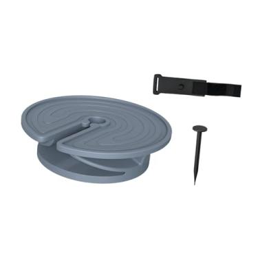 Imagem de ＫＬＫＣＭＳ Porta de lanche funcional, tampo de vidro de vinho, tampo de tapete de vinho para restaurante, festa, copos padrão, Azul