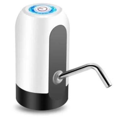 Imagem de Bebedouro Filtro Bomba Elétrica para Galão de Água Mineral Cabo Usb Incluso - Evita Virar o Garrafão de 5L a 20L Acesso Rápido a Água 110 e 220V Kit Completo Ideal para Casa Escritório Ar Livre