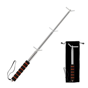 Imagem de FSNIWEKO Testador De Detector De Fumaça - Testador De Detector De Fumaça E Luz De Saída De Emergência - Testador De Poste Extensível - Poste De Teste De Luz De Emergência - Garantindo Testes Seguros