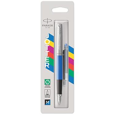 Imagem de Parker Jotter Originals Fountain Pen, Classic Orange Finish, Medium Nib, Blue & Black Ink