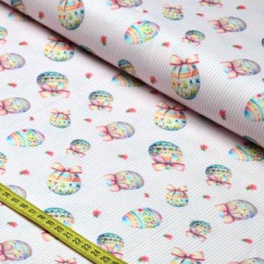 Imagem de Tecido Estampado Para Patchwork - Páscoa : Páscoa 62 (0,50x1,50) - Fab