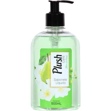 Imagem de Plush Care Sabonete Líquido Para As Mãos Flor De Pêra 500 Ml Verde
