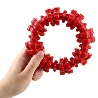 Imagem de Brinquedo Mordedor Cães Odontopet Dura Argola Super Resistente G 22kg