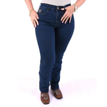 Imagem de Calça Country Western Feminina 4 Variações Jeans Flexível com Elastano