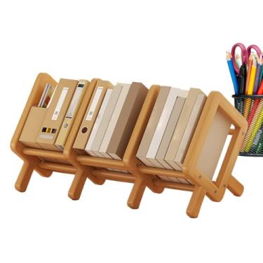 Imagem de Estante Para Escritório | Prateleira Para Mesa - de Retrátil com Prateleiras de Armazenamento e Decorativo para Escritório Quarto Canto Crianças e