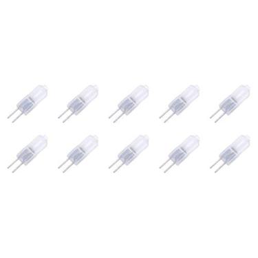 Imagem de 12Vmonster ® * EMBALAGEM COM 10 * Lâmpada halógena de 2 pinos 12 V JC G4 12 V lâmpada de halogênio de 12 volts substituição Bi-Pin de substituição de lente congelada de longa vida útil brilhante