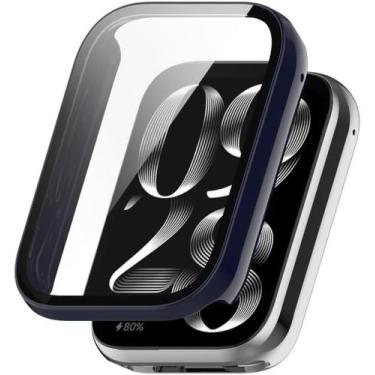 Imagem de Case Bumper de proteção compatível com MI BAND 9 PRO - NSmart, Azul