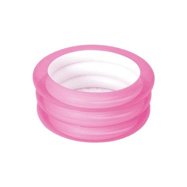 Imagem de Banheira Infantil Inflável Mor 80l Rosa