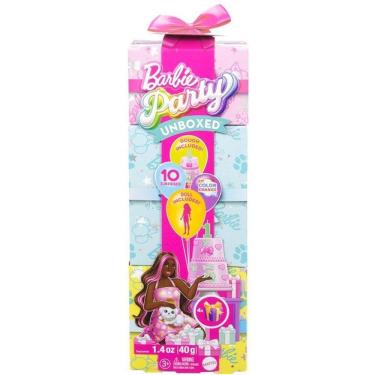 Imagem de Barbie Reveal PARTY Unboxed Festa dos Animais Mattel JFG68 Negra