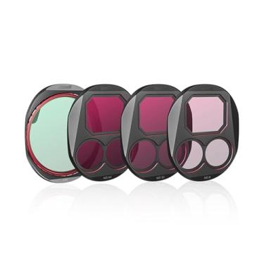 Imagem de YUULNMOP Conjunto de filtros ND&CPL, filtros CPL ND8 ND16 ND32 ND64 compatíveis com drone DJI Mini 4 Pro, polarizador e protetor de lente de vidro óptico HD multi revestido (CPL/ND8/32/64)