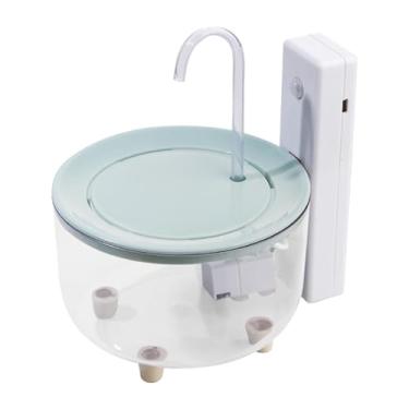 Imagem de WeiLaiKeQi Fonte de água para gatos, dispensador automático de água, de filtro lavável, dois modos para gatinhos, cães pequenos, viagens fora de casa à, Azul