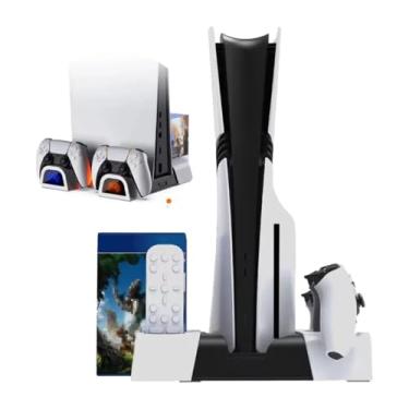 Imagem de Base Carregador Cooler para PS5 PS5 Slim e Pro com Portas USB 29 cm x 29 cm