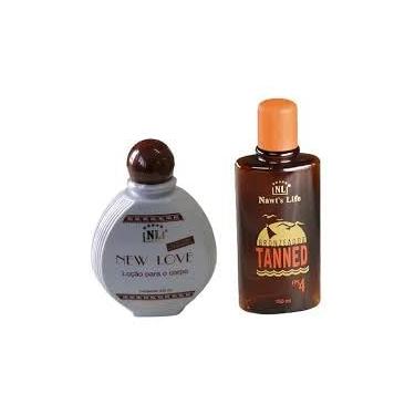 Imagem de Kit Bronzeador FPS 4 + Loção Hidratante 230ml | Bronzeado Natural com Hidratação e Vitaminas A e E