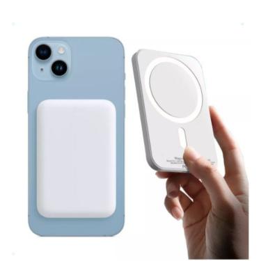 Imagem de Carregador Magnético Portátil Indução Para Smartphones IOS