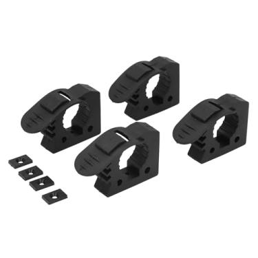 Imagem de WALFRONT 4 PCS Shovel Storder para Grampos de Borracha de Rack de Telhado 26 Libras de Carga de Rolamento de Parede Suportes de Montagem para Proteger Ferramentas Agrícolas Eixos de Pás