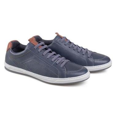 Imagem de Sapatênis Rafarillo Masculino Neon Couro Moderno Macio-Masculino