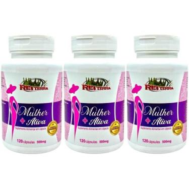 Imagem de Kit 3 Mulher + Ativa 360 Cápsulas - Rei Terra