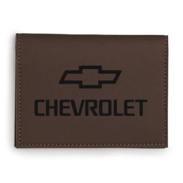 Imagem de Carteira Slim Masculina Porta Cartão Dinheiro Para Chevrolet - LUALKI 