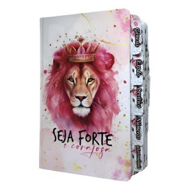 Imagem de biblia leão de juda capa dura pentecostal assembléia e batista