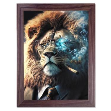 Imagem de Quadro Leão de Judá Família de Leões Leoa Filhotes moderno decorativo 