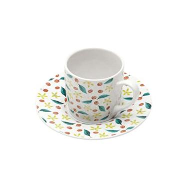 Imagem de Conjunto de 6 Xícaras de Café com Pires Grains Bon Gourmet