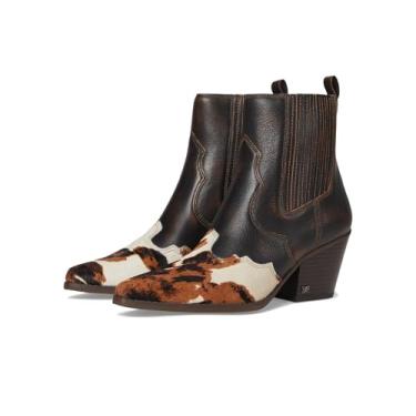Imagem de Sam Edelman Bota feminina West Western, Marrom multi, 42