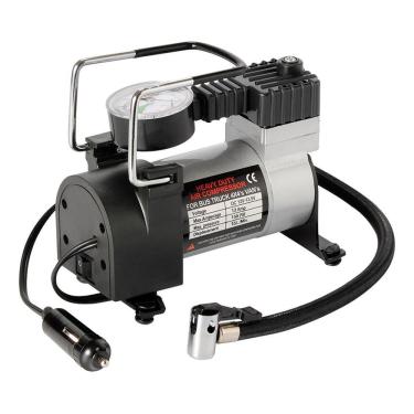 Imagem de Bomba compressor De Ar Portátil Calibra Encher Pneu De Carro Bike Moto