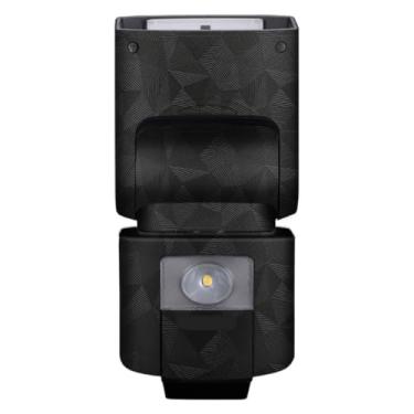 Imagem de HVL-F45RM Película antirriscos para câmera flash vinil adesivo protetor para Sony HVL-F45RM acessórios de fotografia (triângulo preto)