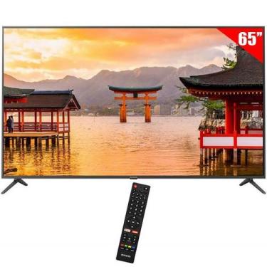 Imagem de Smart TV LED 65" Aiwa AW65B4K 4K Ultra HD HDMI / USB com Conversor Dig