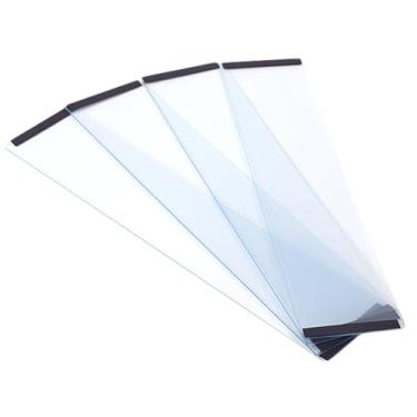 Imagem de Gaiola de pássaro, 4 peças, antidispersão, sem bagunça, gaiola de PVC transparente para papagaio, periquito, arara e protetor