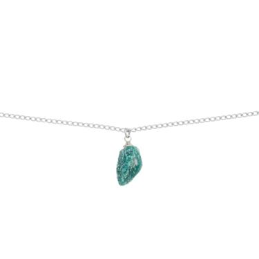 Imagem de Tornozeleira pingente pedra natural Jadeita