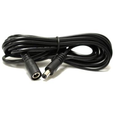 Imagem de [20AWG] Cabo de extensão de alimentação CC de 3 m para adaptador de fonte de alimentação CA CC de 12 V, câmera de segurança CCTV, DVR, NVR, fitas de luz LED, eletrodomésticos de 12 V e mais, 5,5 x 2,1