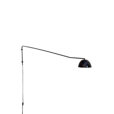 Imagem de Lustre Arandela Versa Industrial Articulada 180cm Preto 733 - ILUMINAM