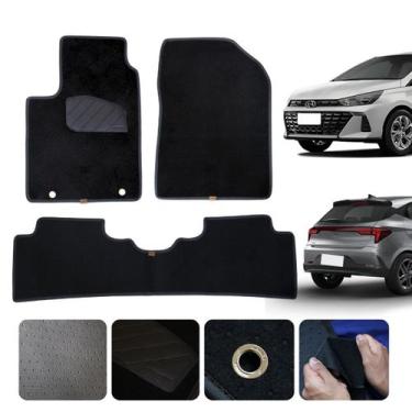 Imagem de Tapete carpete de Carro HB20 2012 a 16 17 18 2019 2020 2021 22 2023 20