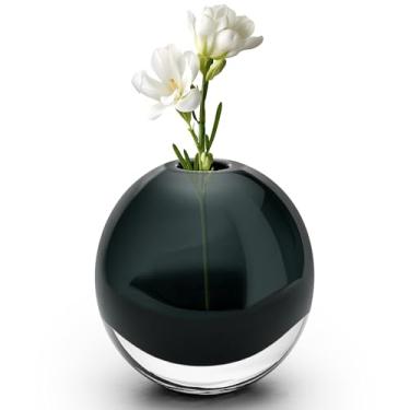 Imagem de Vaso de cristal cinza