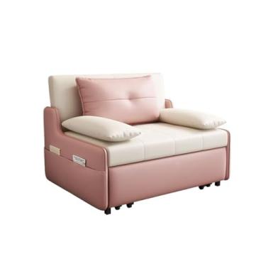 Imagem de Sofá-cama dobrável, sofá-cama dobrável, sofá-cama multifuncional com cama removível e armazenamento, cama telescópica de solteiro, adequado para sala de estar, varanda, pequeno espaço, sofá, cadeira