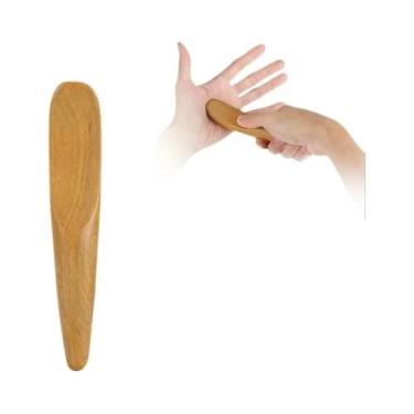 Imagem de Kit De Massagem Maderoterapia Com Rolo De Madeira Para Escultura Corpo