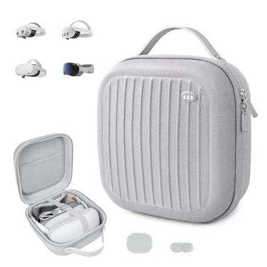 Imagem de Estojo rígido compatível com Krypthos Meta Quest 3S/Quest 3/Quest 2/Vi