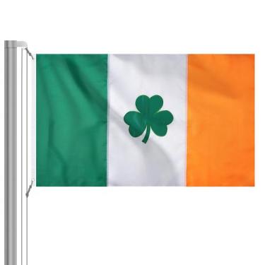 Imagem de Bandeira A-ZCOVER Bandeira irlandesa Irlanda Shamrock 150x240cm Nylon