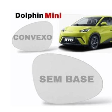 Imagem de Espelho Lente Retrovisor BYD DOLPHIN MINI CONVEXO SEM BASE PLÁSTICA VA