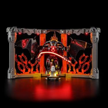Imagem de MENZAVA LED Light Set Compatible with Lego Balrog Book Nook Icons 10367 Building Blocks Model - Model Set NOT Included
