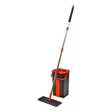 Imagem de Flat Mop Rodo Lava E Seca Com Balde E 1 Refil