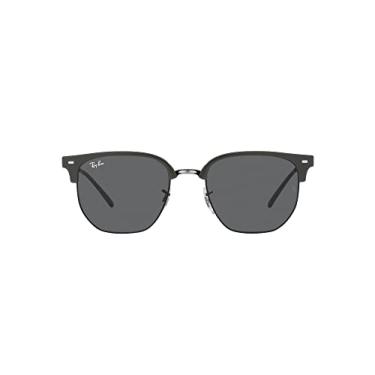 Imagem de Ray-Ban Óculos de sol quadrados Clubmaster RB4416, Verde em preto/cinza escuro, 51 mm